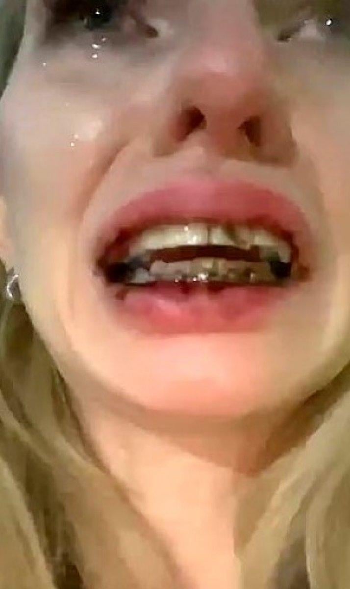 Rus kadına canlı yayında şiddet