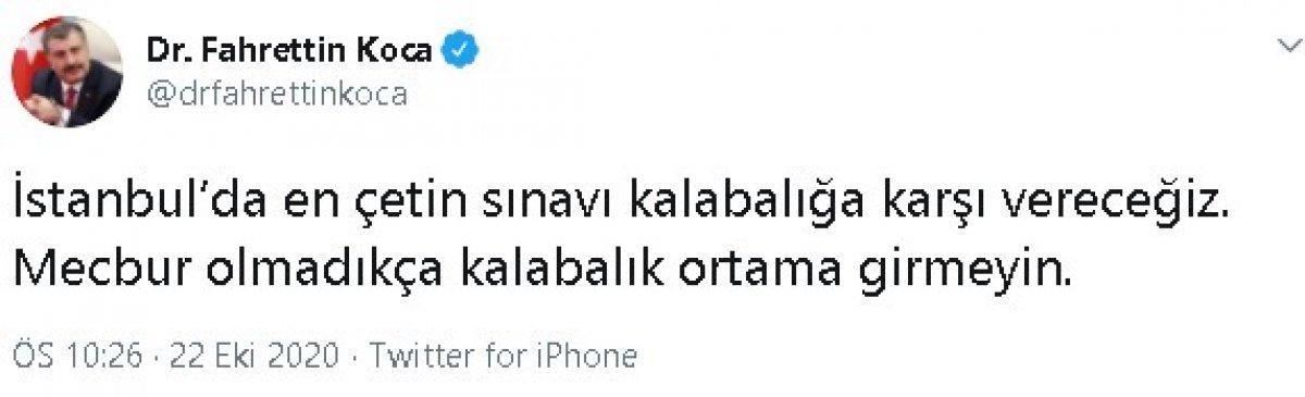İstanbul'da vaka sayısı, Türkiye'nin yüzde 40'ına ulaştı