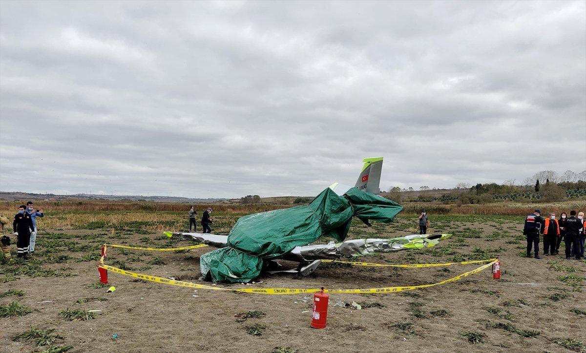 İstanbul Valiliği'nden düşen eğitim uçağı ile ilgili açıklama