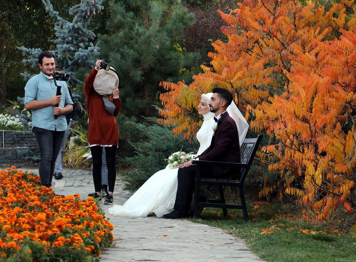 Ata Botanik Park'ında sonbahar renkleri