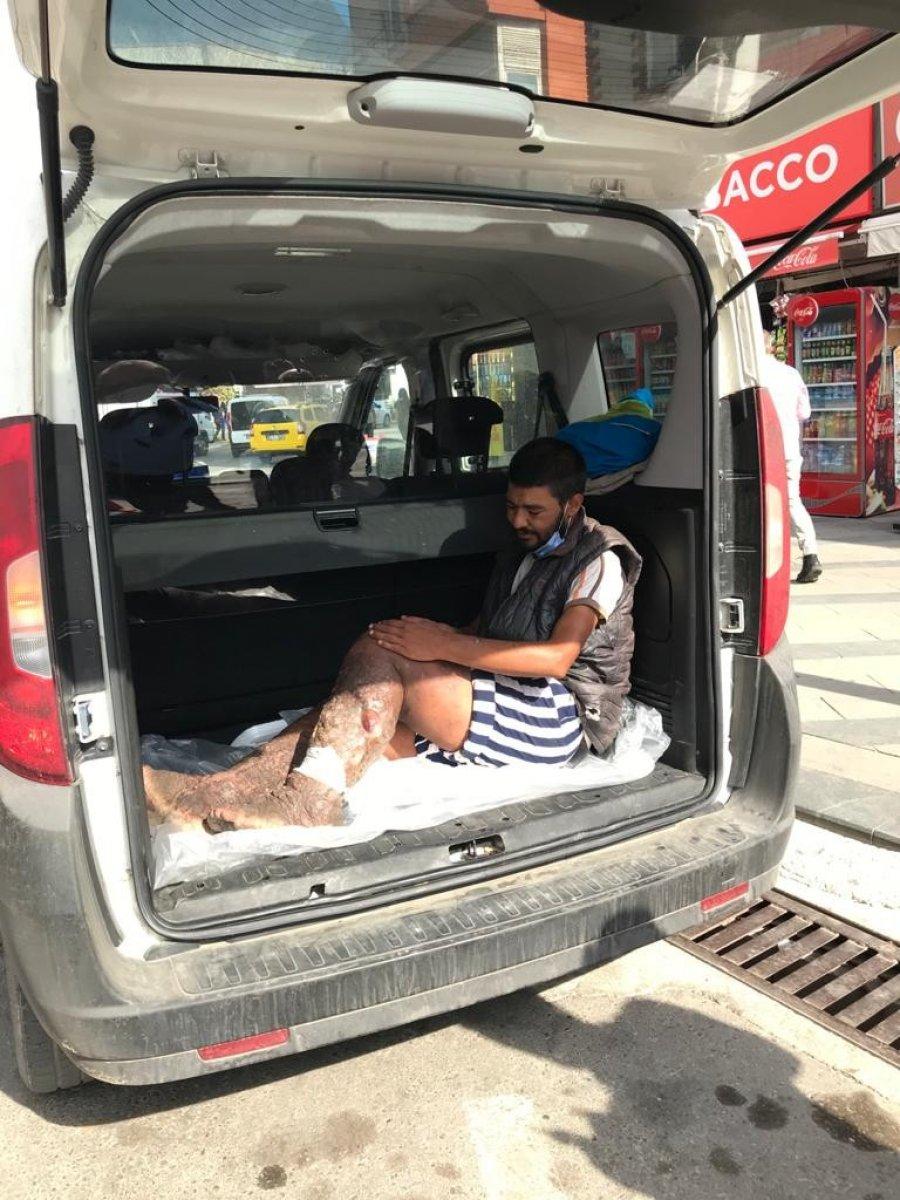 Antalya’da döviz bürosu gibi dilenci