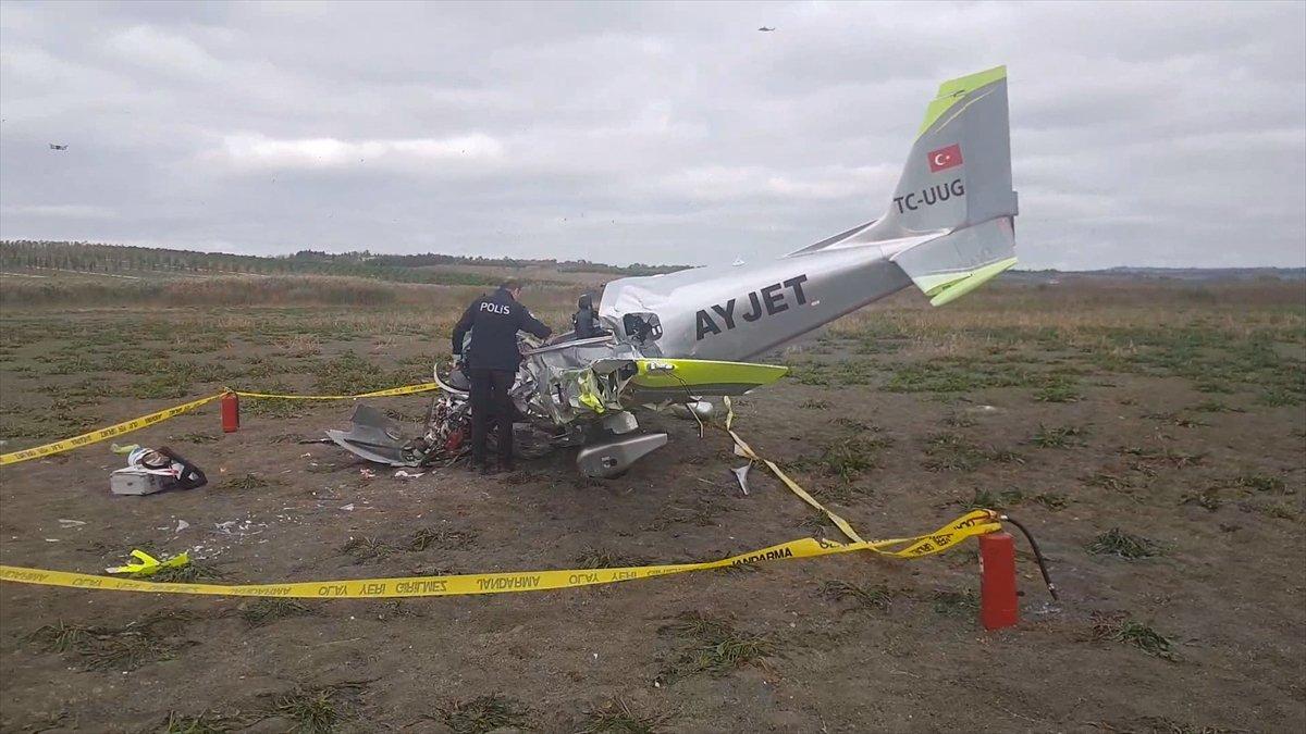 İstanbul Valiliği'nden düşen eğitim uçağı ile ilgili açıklama