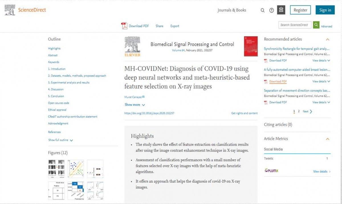Van'da röntgen filmlerinden koronavirüsü teşhis eden sistem geliştirdi