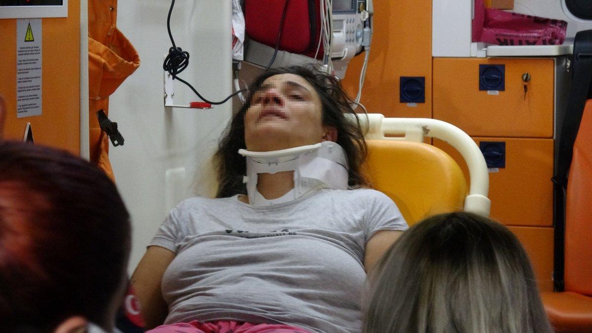 Adana'da eşi tarafından darbedilen kadın hastaneye kaldırıldı