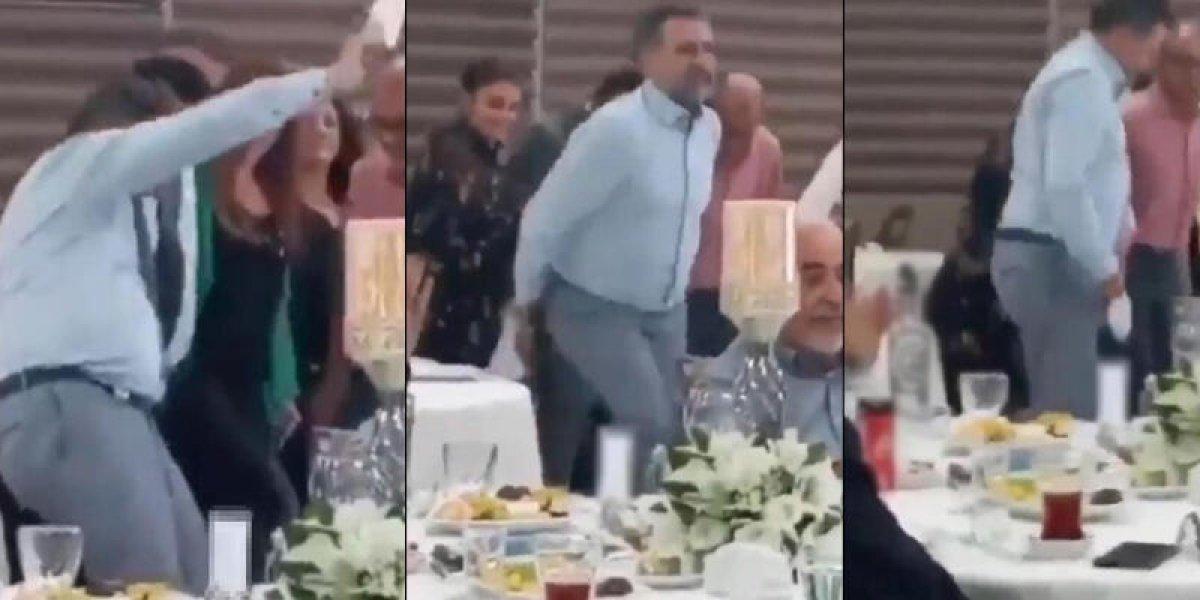 CHP'li Belediye Başkanı Serdar Sandal halay başı oldu