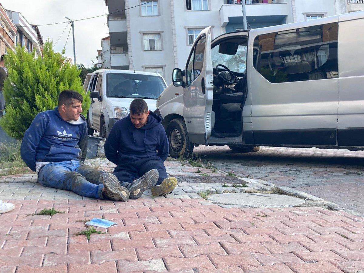 Arnavutköy'de 2 milyon liralık vurgun yapan çete çökertildi