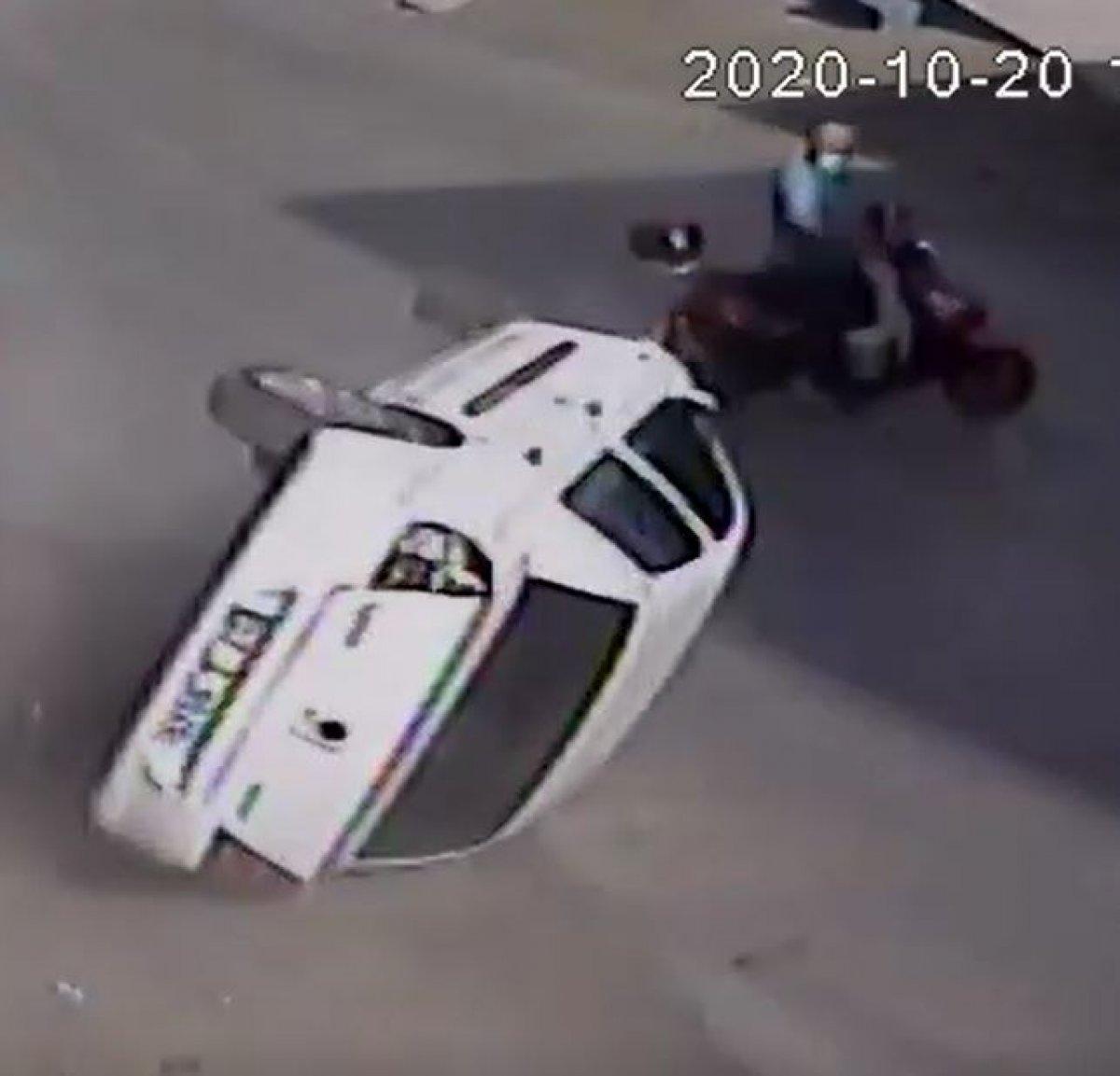 Gaziantep'te ölümden kıl payı kurtuluş