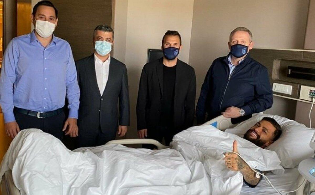 Başakşehirli Junior Caiçara ameliyat oldu