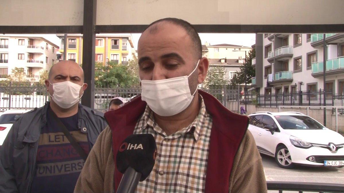 Çekmeköy’de kargoyu elden teslim etmek istedi, hastanelik oldu