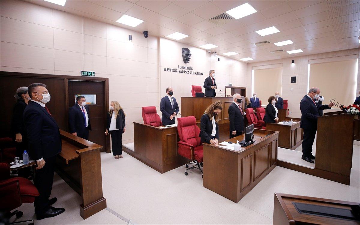 KKTC'nin yeni Cumhurbaşkanı Ersin Tatar yemin etti