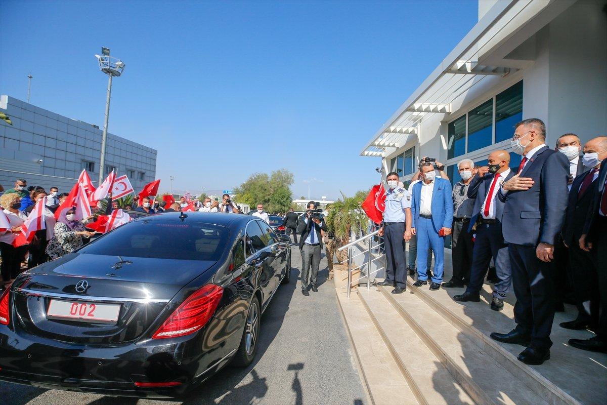 Cumhurbaşkanı Yardımcısı Fuat Oktay KKTC'de