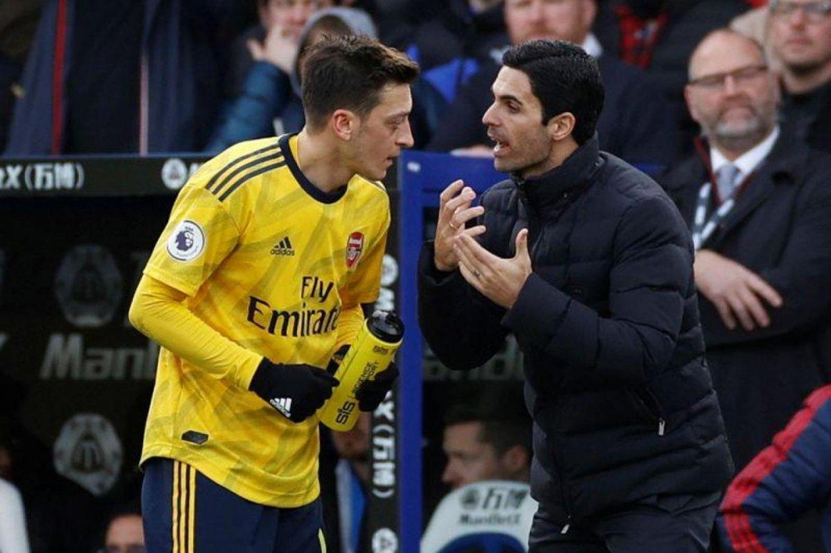 Arteta: Mesut Özil konusunda vicdanım rahat