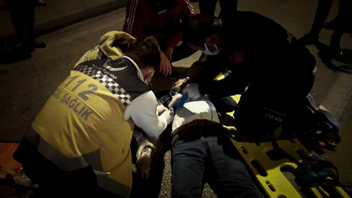 Bursa'da yayaya çarpan sürücü kaçtı