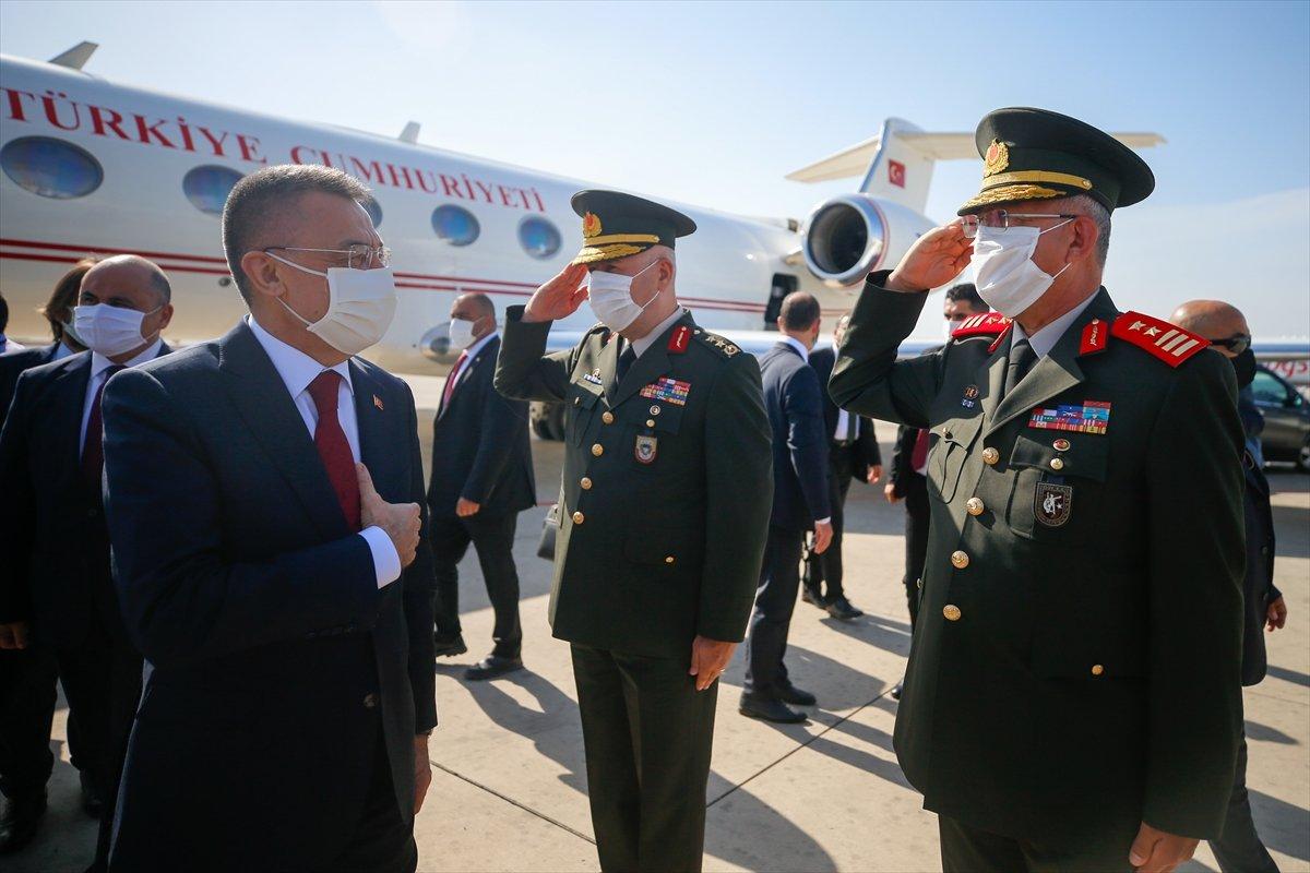 Cumhurbaşkanı Yardımcısı Fuat Oktay KKTC'de