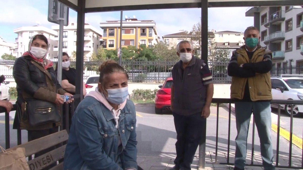 Çekmeköy’de kargoyu elden teslim etmek istedi, hastanelik oldu