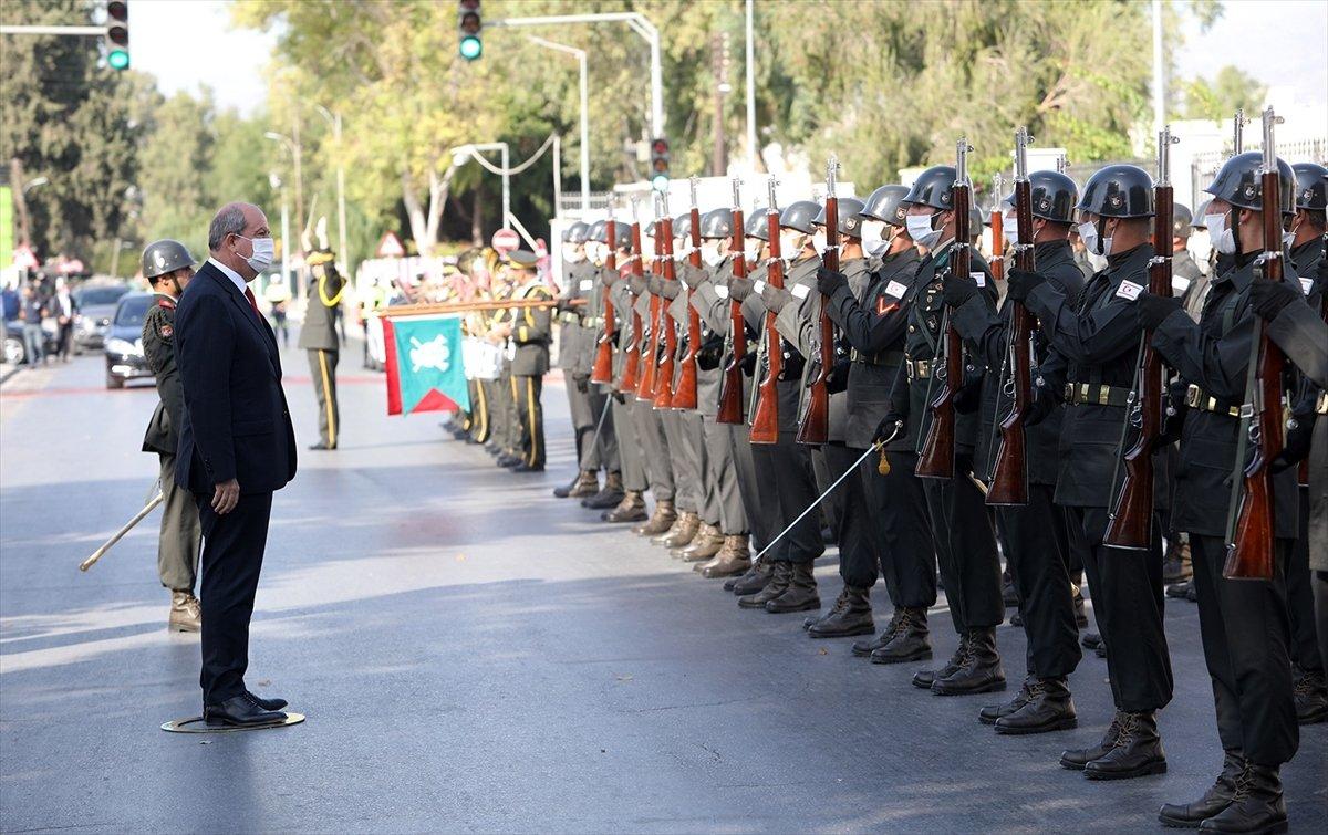 KKTC'nin yeni Cumhurbaşkanı Ersin Tatar yemin etti