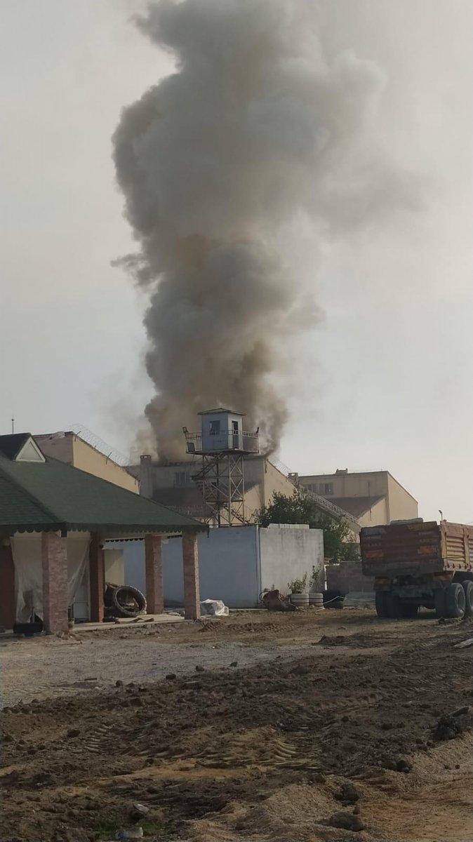 Kütahya Cezaevi'nde yangın çıktı