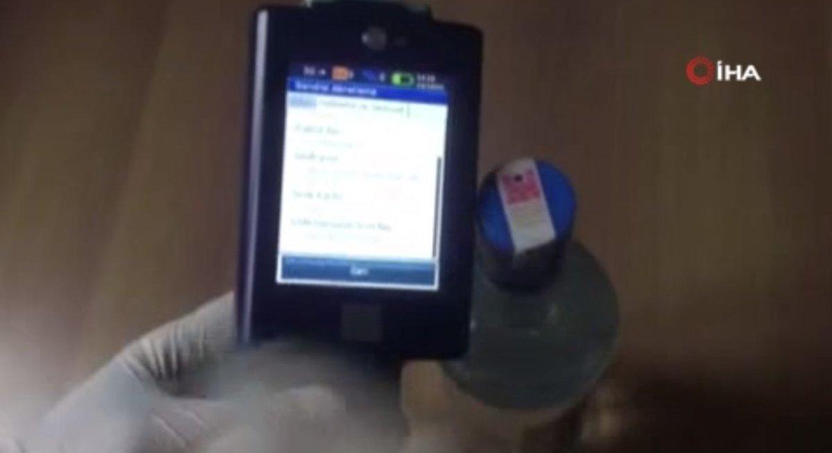 Arnavutköy’de 2,5 ton sahte rakı ele geçirildi