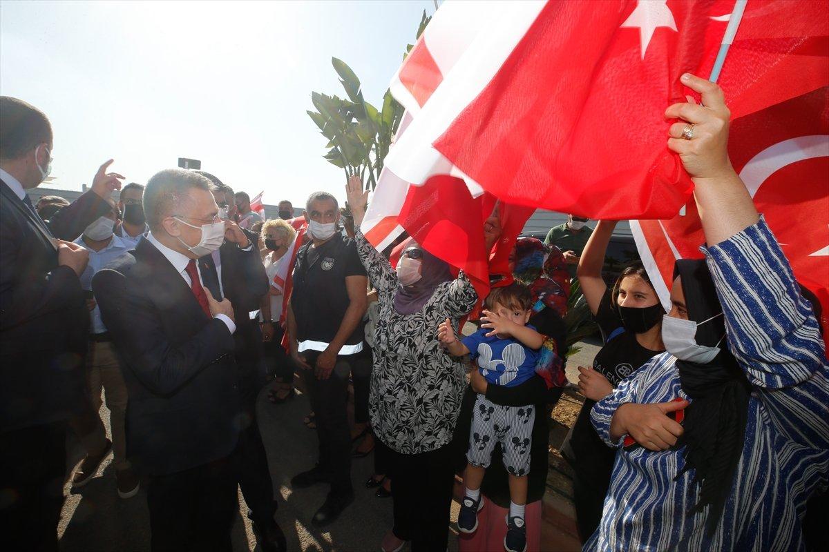 Cumhurbaşkanı Yardımcısı Fuat Oktay KKTC'de