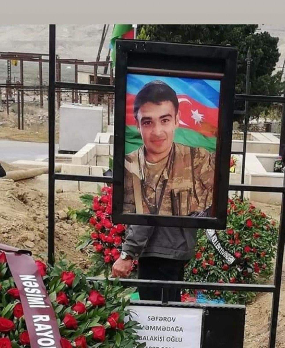 Okulu bırakıp cepheye giden Mammadagha Safarov, şehit oldu