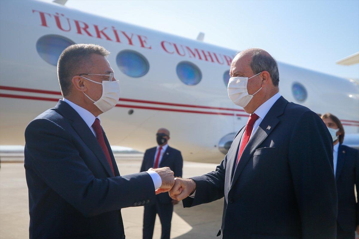 Cumhurbaşkanı Yardımcısı Fuat Oktay KKTC'de