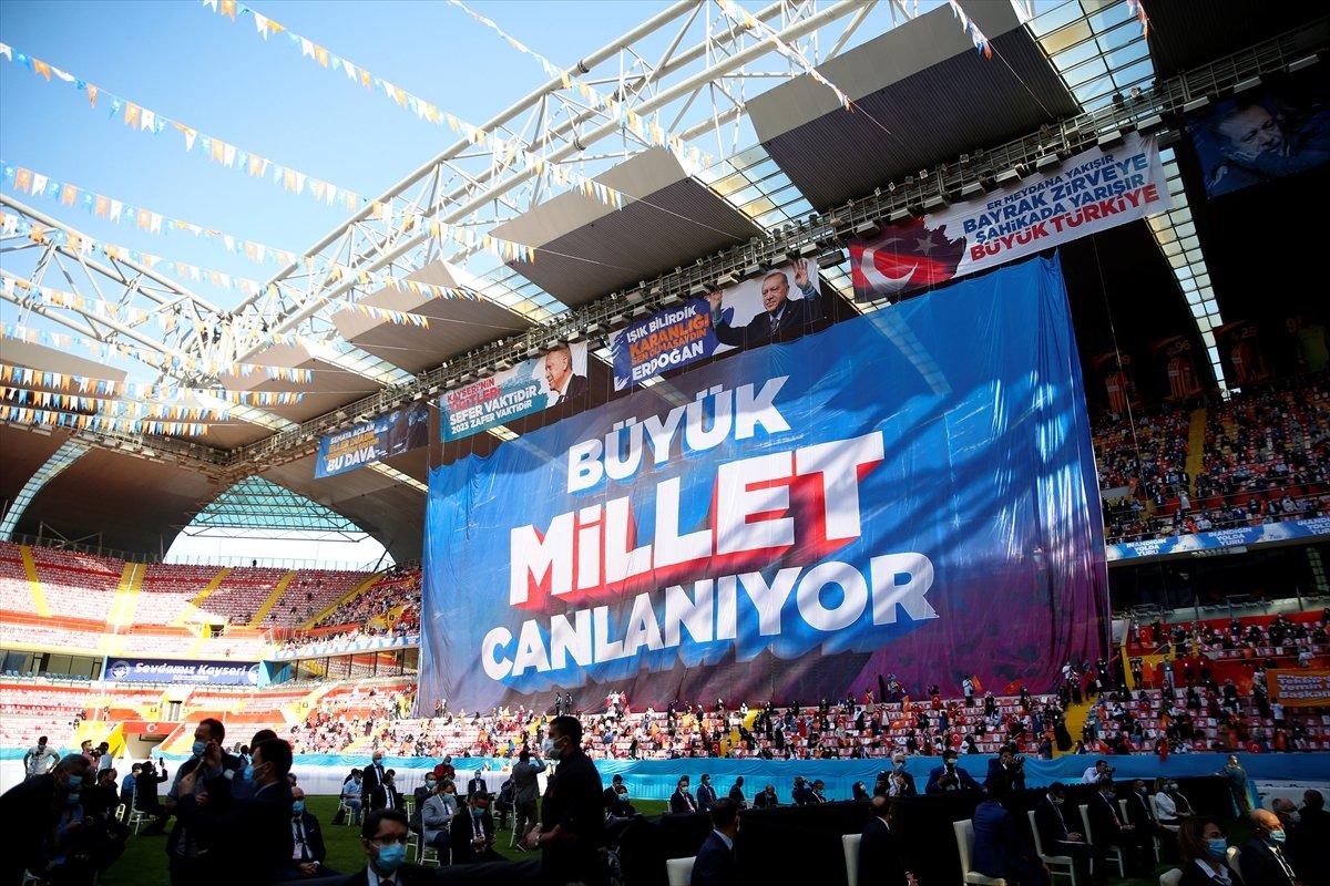 Cumhurbaşkanı Erdoğan, AK Parti Kayseri 7. İl Kongresi'nde