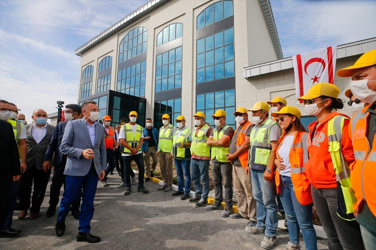 Fuat Oktay, KKTC Acil Durum Hastanesi'ni inceledi