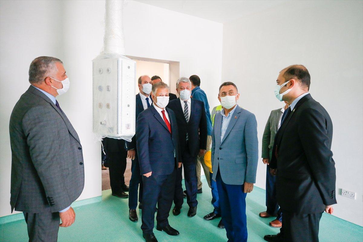 Fuat Oktay, KKTC Acil Durum Hastanesi'ni inceledi