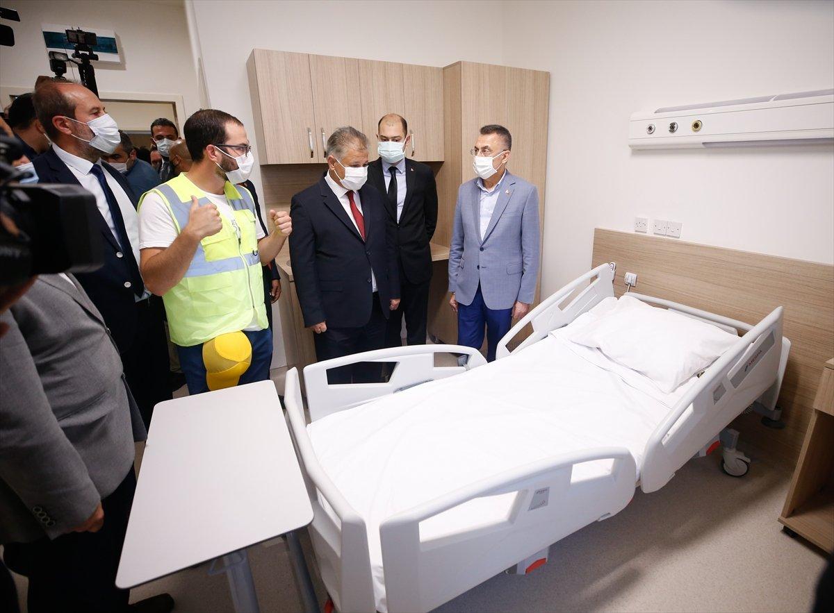 Fuat Oktay, KKTC Acil Durum Hastanesi'ni inceledi