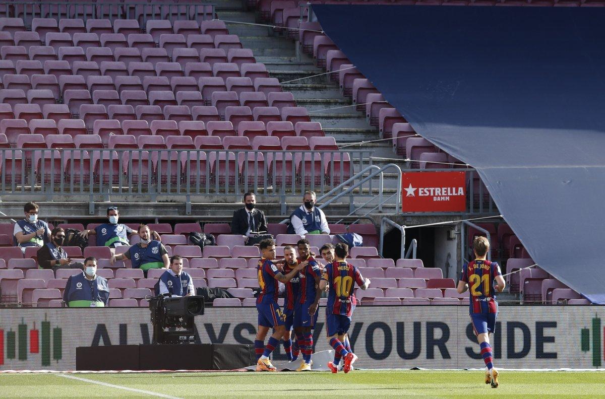 Ansu Fati El Clasico'da golü attı, tarihe geçti