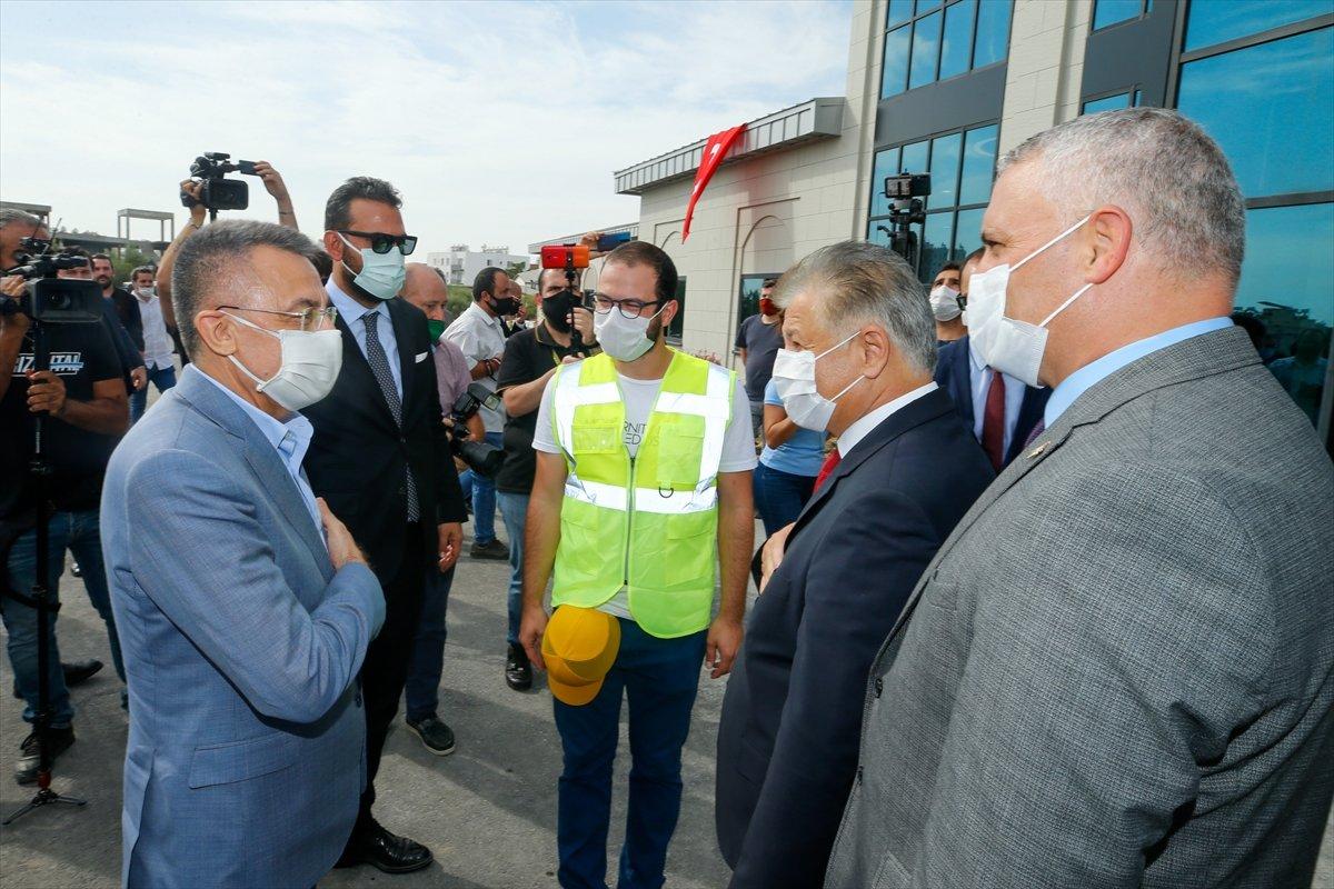 Fuat Oktay, KKTC Acil Durum Hastanesi'ni inceledi