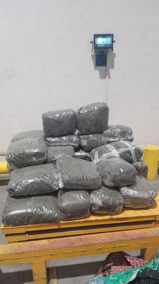 İstanbul Havalimanı’nda 208 kilo uyuşturucu ele geçirildi