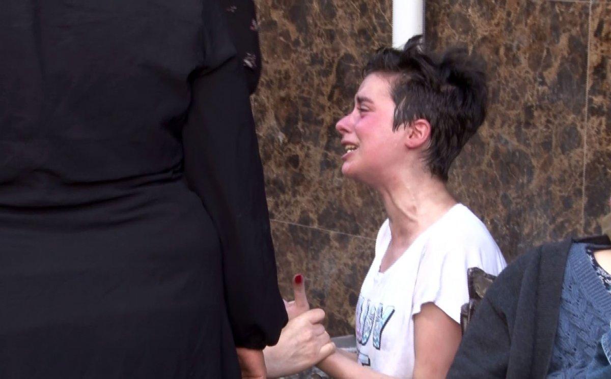 Esenyurt'ta kedisi yangında mahsur kalınca sinir krizi geçirdi