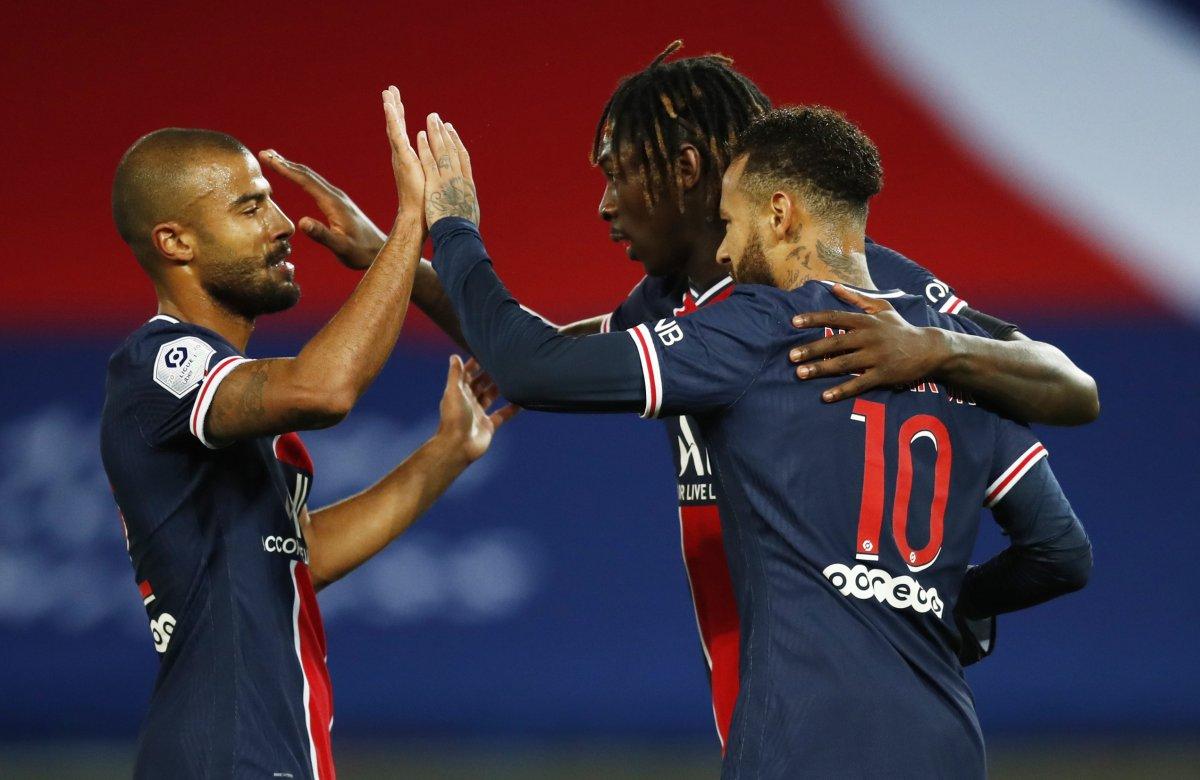 PSG ligde Dijon'a 4 gol attı