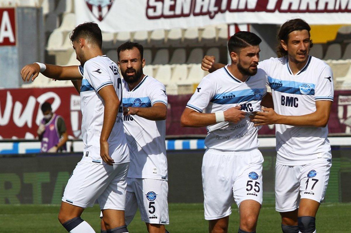 Adana Demirspor'dan 3 gollü galibiyet