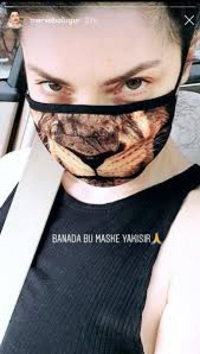 Merve Boluğur'a maske cezası