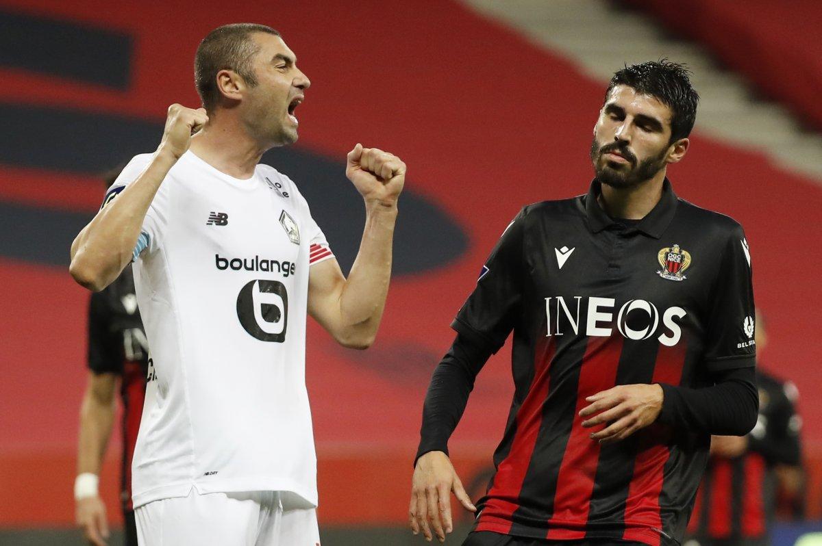 Burak Yılmaz Nice'e de gol attı