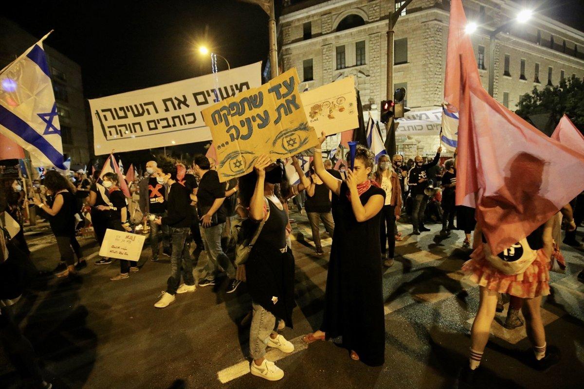 Binyamin Netanyahu’ya yolsuzluk protestosu devam ediyor