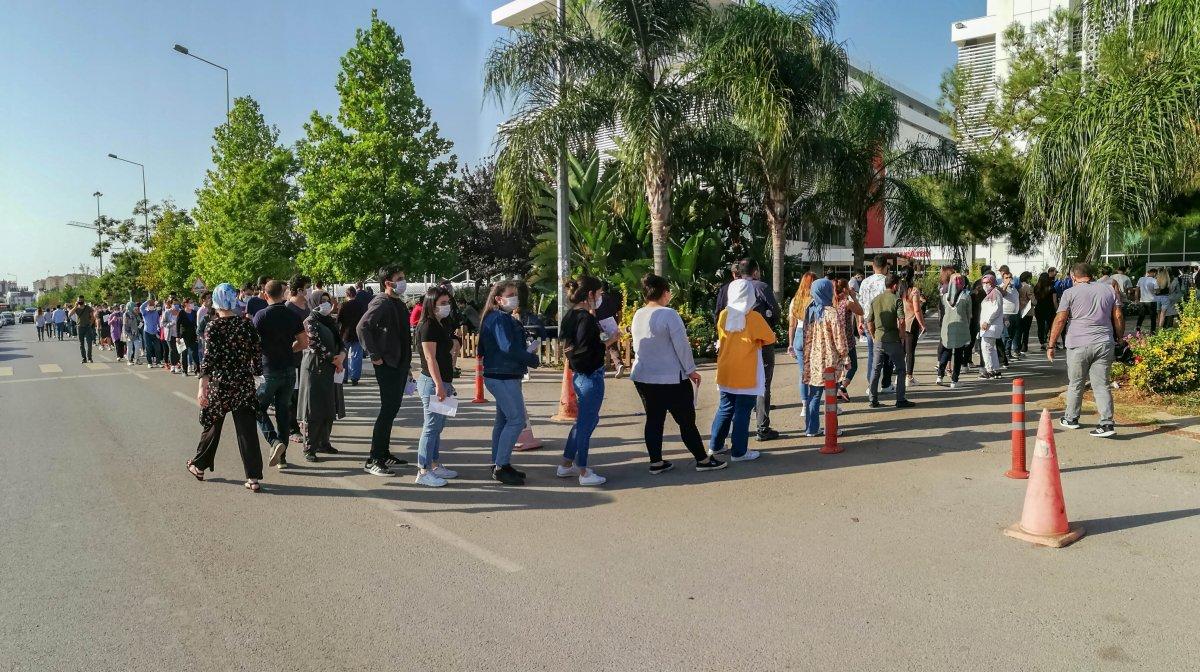 Birkaç dakikayla KPSS'ye giremeyenler