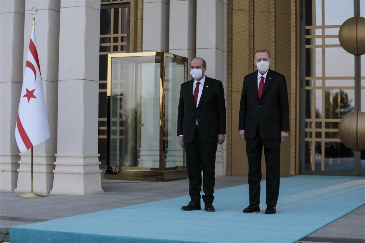 KKTC Cumhurbaşkanı Ersin Tatar Ankara'da