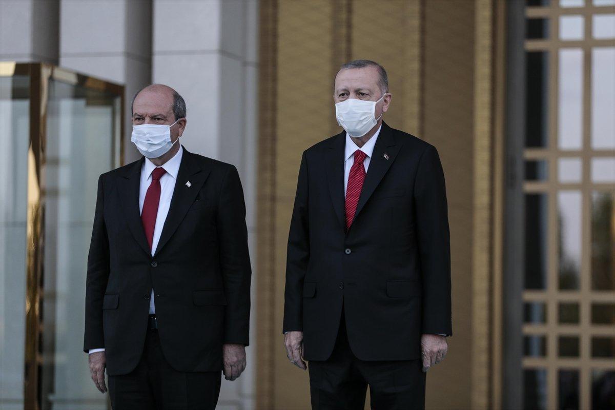 KKTC Cumhurbaşkanı Ersin Tatar Ankara'da