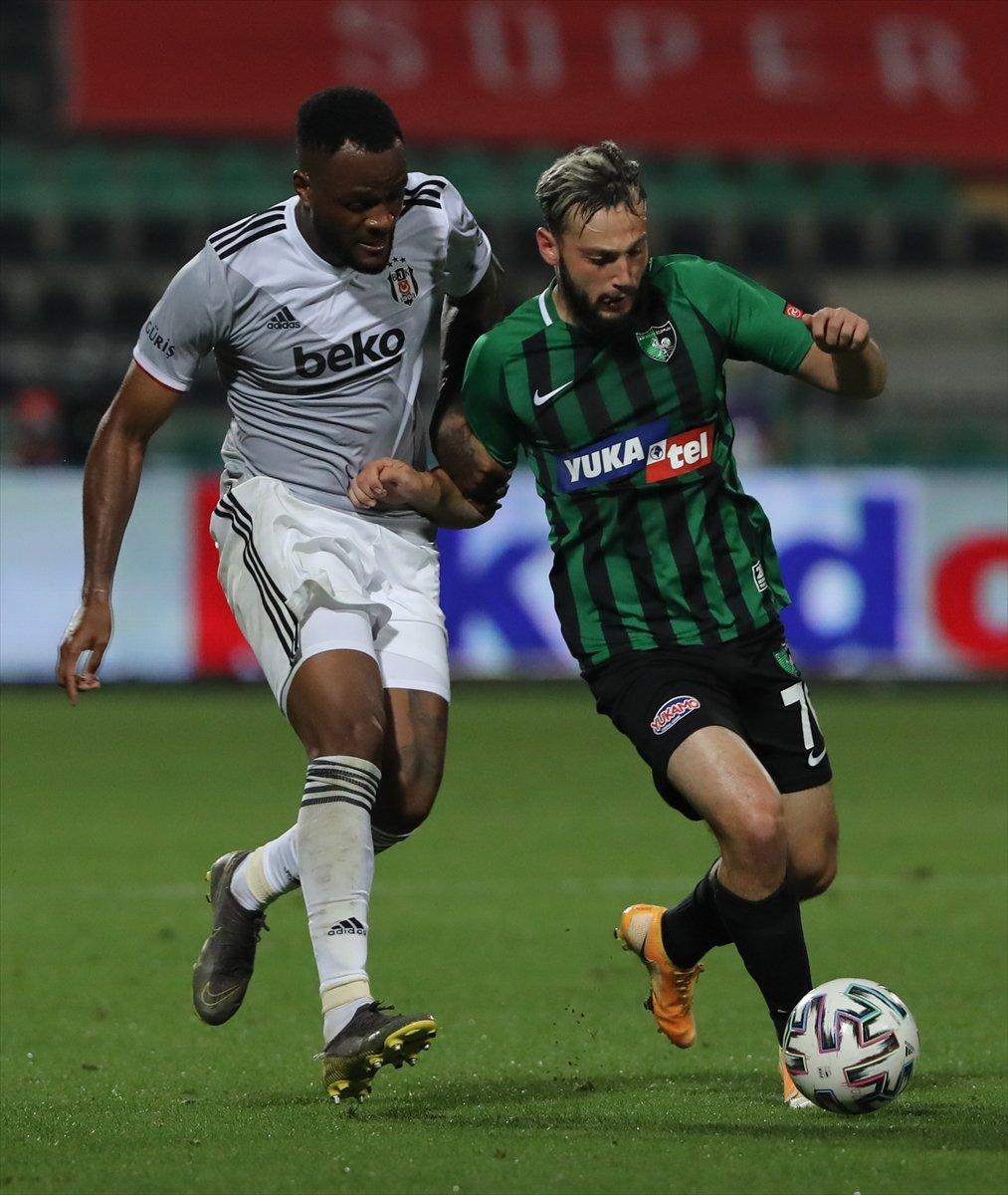 Beşiktaş, Denizlispor karşısında zor da olsa kazandı