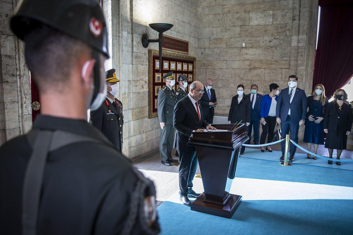 KKTC Cumhurbaşkanı Ersin Tatar Ankara'da