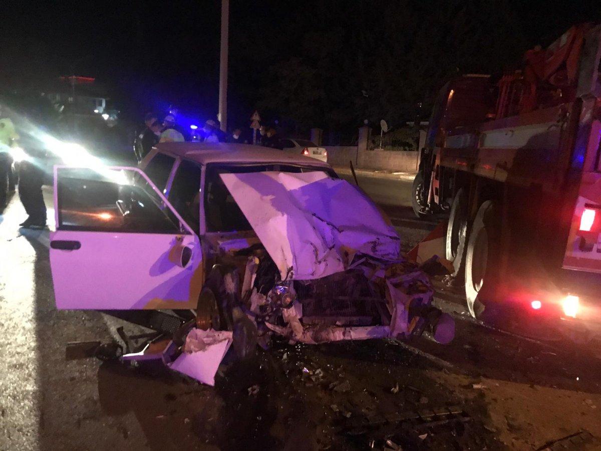 Aksaray'da polisin dur ihtarına uymayan sürücü öldü