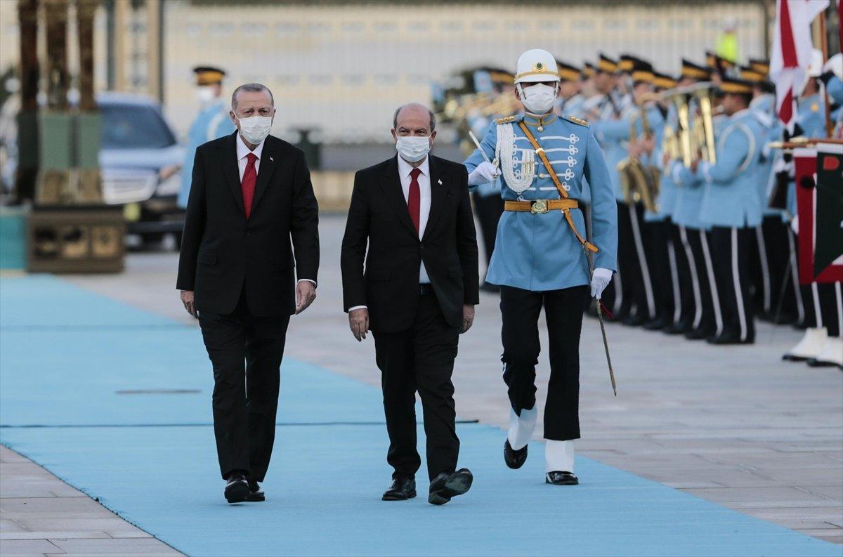 KKTC Cumhurbaşkanı Ersin Tatar Ankara'da