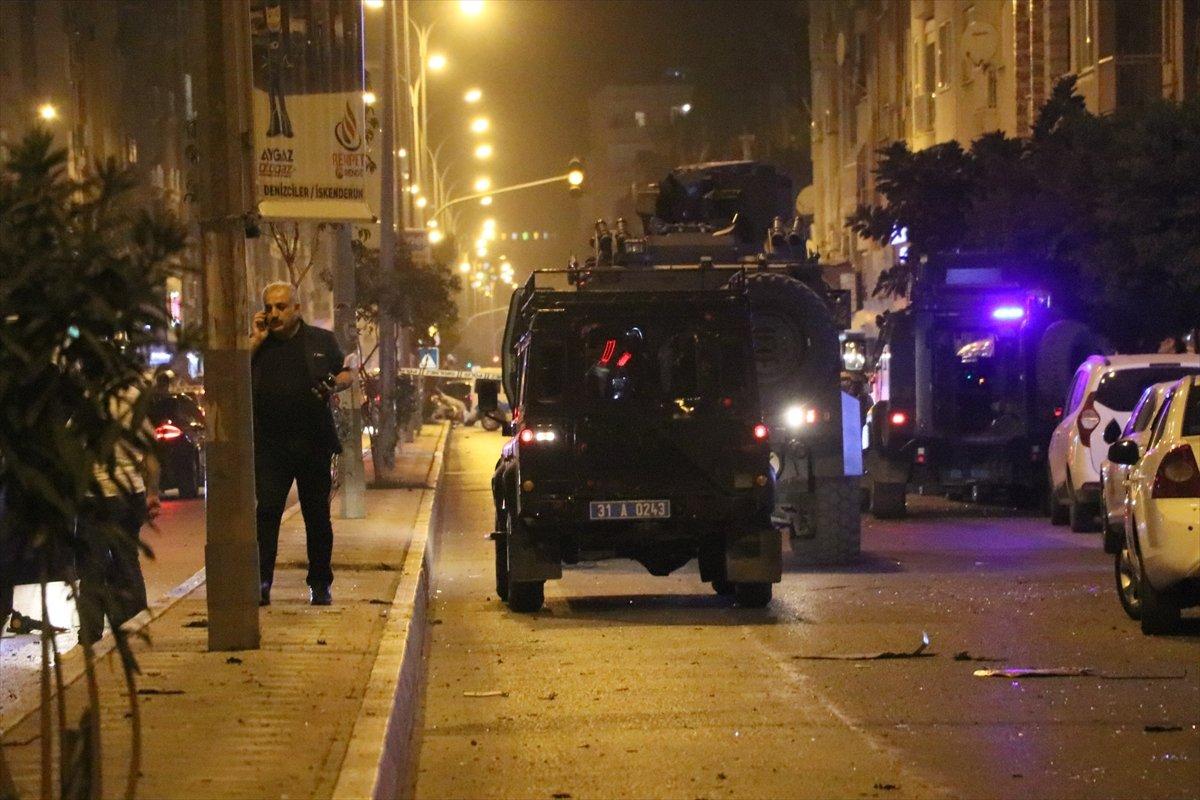 Hatay'da patlama meydana geldi