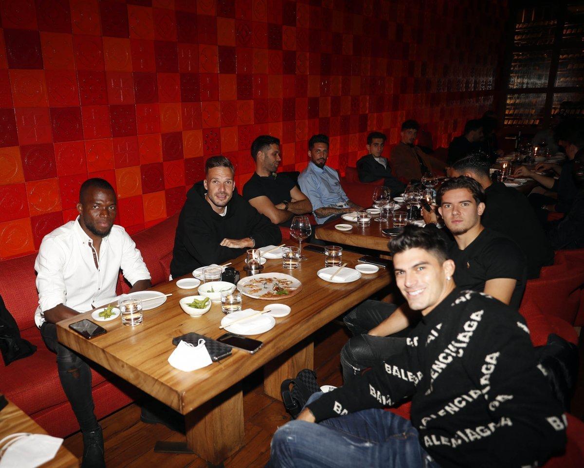 Fenerbahçeli futbolcuların yemek yediği restoran korona nedeniyle kapatıldı