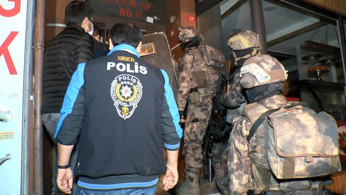 İstanbul merkezli 5 ilde yasa dışı bahis operasyonu: 400 polis katıldı
