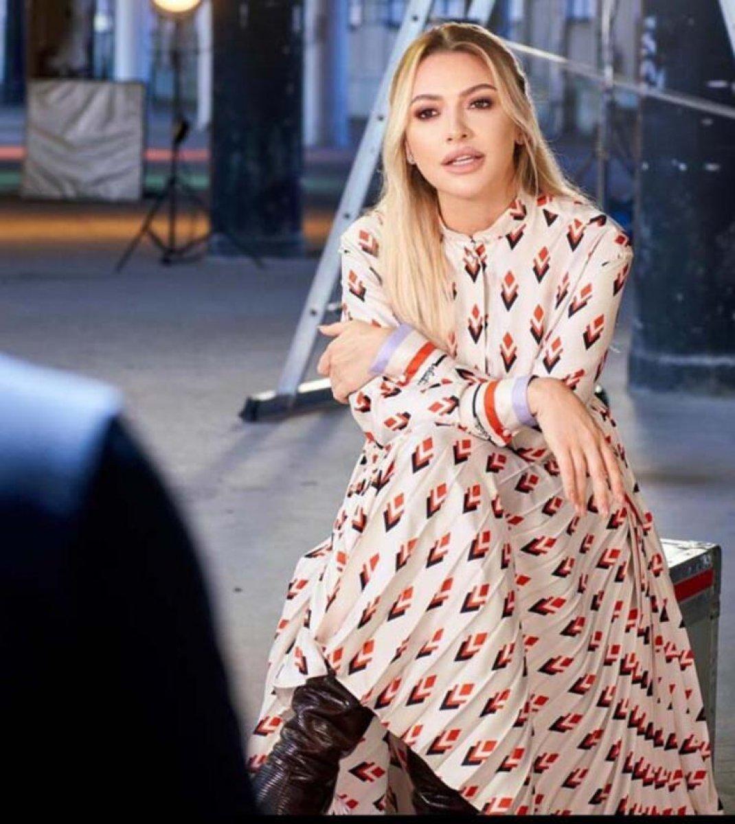 Hadise imaj değişikliğine gitti