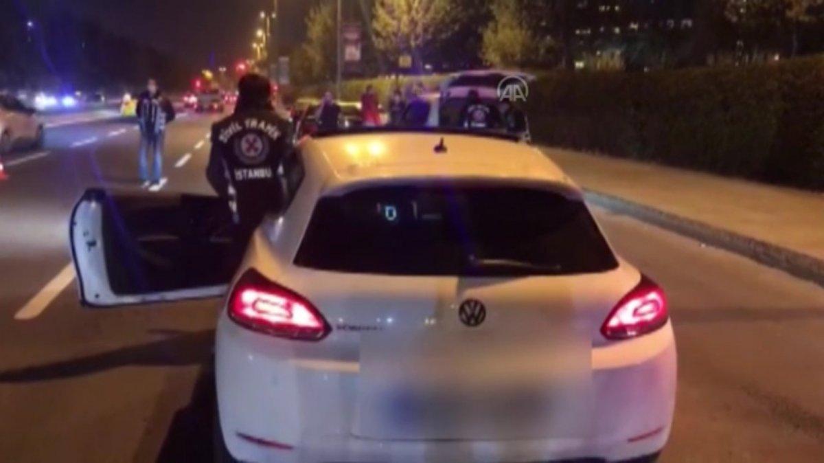 İstanbul'da 7 saatte 1869 sürücüye 969 bin 143 lira ceza kesildi